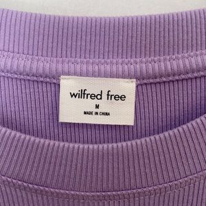 NWOT Aritzia Wilfred Free T-Shirt Dress